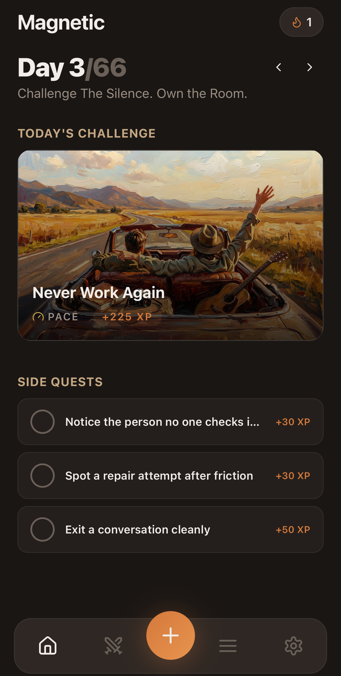 Magnetic app screenshot